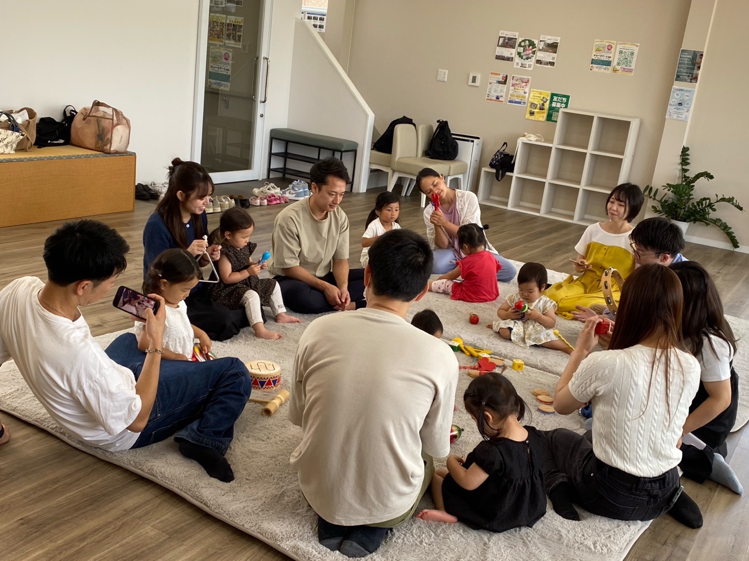 親子教室の様子